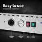 Bonvue Square Countertop Wet and Dry Bain Marie - BM11SC