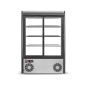 Bonvue Chilled Angled Counter-Top Food Display - CTA-146