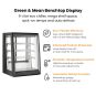 Bonvue Chilled Angled Counter-Top Food Display - CTA-246