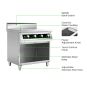 Electmax 700 Series Induction 4-Burner Cooker with Splashback EIC7-800P