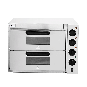 BakerMax Compact Countertop Double Deck Electric Pizza Oven - EP-2T