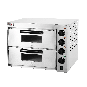 BakerMax Compact Countertop Double Deck Electric Pizza Oven - EP-2T