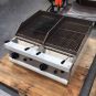 Ex-Showroom Fagor 700 series - Gas charcoal 2 grid grill BG7-10 front top