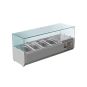 FED-X Flat Glass Salad Bench