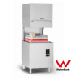 ASBER Tech Line Pass-through Hood Type Dishwasher - GE-H500DD