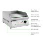 GH-400E MAX~ELECTRIC Griddle