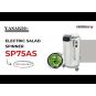 Yasaki Electric Salad Spinner w/ Castors & Timer 3kg/cycle SP75AS