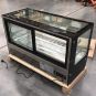 2NDs: Counter top square 2 Shelves Glass cold food display - GN-1200RT-NSW2101