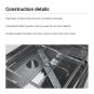 Fagor iNova front loading commercial dishwasher WUC-502TBD underbench dishwasher for sale Australia