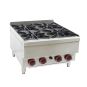 JUS-TR-4 – GASMAX Benchtop Natural Gas 4 Burner Cooktop