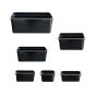 Black Poly 1/6 Gastronorm Pan