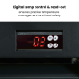 Thermaster Three Glass Door Colourbond Upright Drink Fridge - LG-1203BP