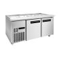 Thermaster Two Door Cold Bench Salad Station 4x1/1 GN Pans PG150FA-XB