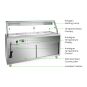 Thermaster Wet and Dry Bain Marie Display 5x1/1 GN Pans - PG180FE-XG