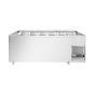 Thermaster Three Door Cold Bench Salad Station 6x1/1 GN Pans PG210FA-XB