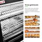 Benchstar Pie Warmer & Hot Food Display - PW-RT/660/TGE