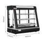 Benchstar Pie Warmer & Hot Food Display - PW-RT/660/TGE