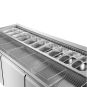 Thermaster three door DELUXE Pizza Prep Bench - PWB180