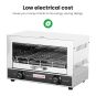 Benchstar Single infrared quartz element salamander griller toaster and timer - QT-1
