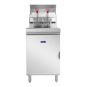 GasMax Superfast Natural Gas Tube Twin Vat Fryer - RC400TE