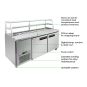 Thermaster two large door DELUXE Sandwich Bar - SCB/18