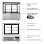 Bonvue Chilled Food Display - SG120FA-2XB