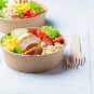 PakMax 1000ML Kraft Paper Salad Bowl - KPSB-75H-1000