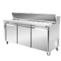 Thermaster three large door Sandwich Bar - SLB180