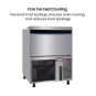 Blizzard Premium Under-Counter Ice Maker Large Cube Ice –&nbsp;SN-200P