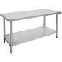 0600-6-WB Economic 304 Grade Stainless Steel Table 600x600x900