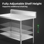 WBB7-1800/A Workbench with Splashback