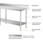 WBB7-2100/A Workbench with Splashback