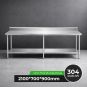 WBB7-2100/A Workbench with Splashback