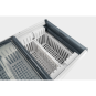 Thermaster 396L Chest Freezer with Flat Glass Sliding Lids - WD396G