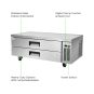 FED-X Chef Base Refrigeratied Drawer Bench 360L - XCB-60