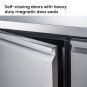 FED-X S/S Three Door Bench Fridge - XUB7C18S3V