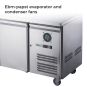 FED-X S/S Three Door Bench Fridge - XUB7C18S3V