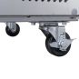 FED-X Three Door Standard Saladette On Castors - XPZ3600TN