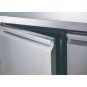 FED-X Stainless Steel Three Door Bench Freezer - XUB7F18S3V