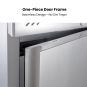FED-X S/S Two Full Door Upright Freezer - XURF1200SFV