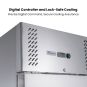 FED-X S/S Split Four-Door Upright Freezer - XURF1200S2V