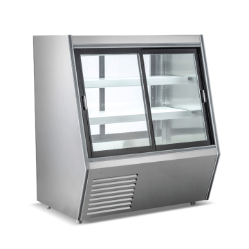 Bonvue&nbsp;Dual-Access Refrigerated Deli, Meat and Seafood Display Case - AMS-12DD