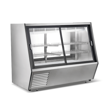 Bonvue&nbsp;Dual-Access Refrigerated Deli, Meat and Seafood Display Case - AMS-18DD