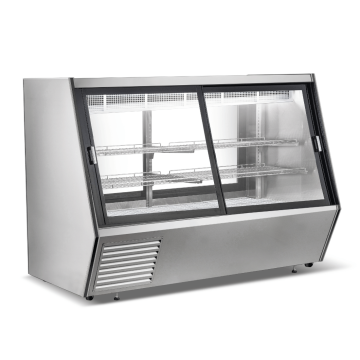Bonvue&nbsp;Dual-Access Refrigerated Deli, Meat and Seafood Display Case - AMS-21DD