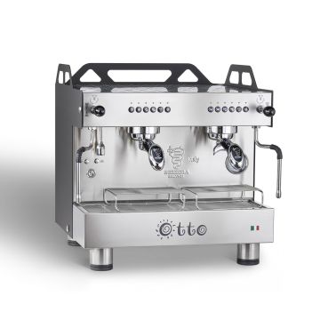 Bezzera OTTO Black Compact 2 Group Espresso Machine BZOTTOCDE2IB1