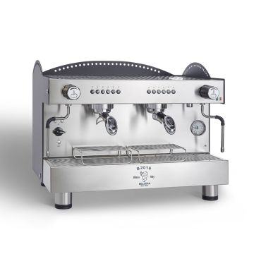 Bezzera 3L Black 2-Group Professional Espresso Machine BZB2016B2DE