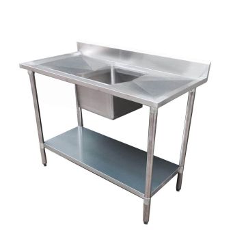 Stainless steel Single Sink Bench
