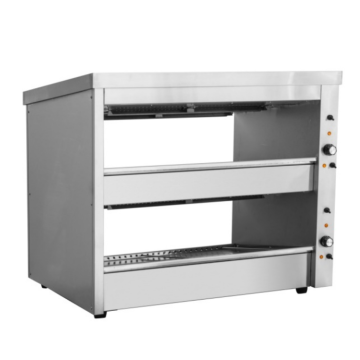 BENCHSTAR 1000mm 2 Shelves Hot Food Display Warmer — EHW-100