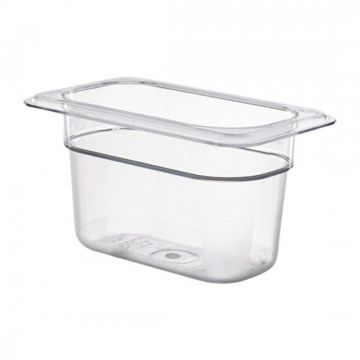 Clear Poly 1/9 Gastronorm Pan