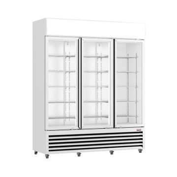 Thermaster 1200L Three Glass Door Colourbond Upright Drink Fridge LG-1203P